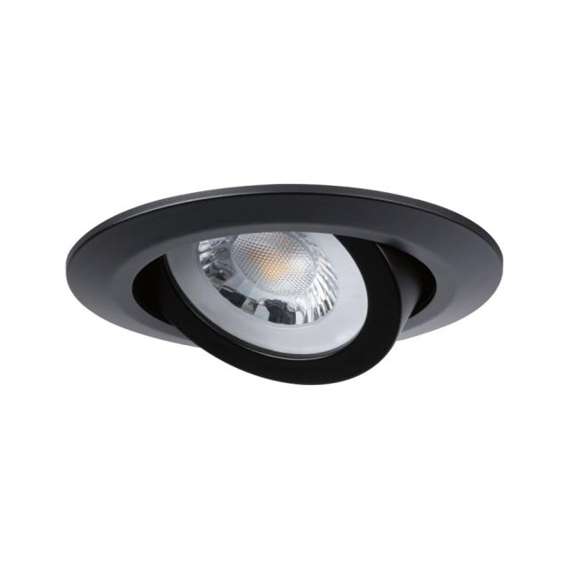 Encastré orient. 70° D.82mm LED intégrée x3 4,8W 550lm 3000K 3StepDim noir 230V