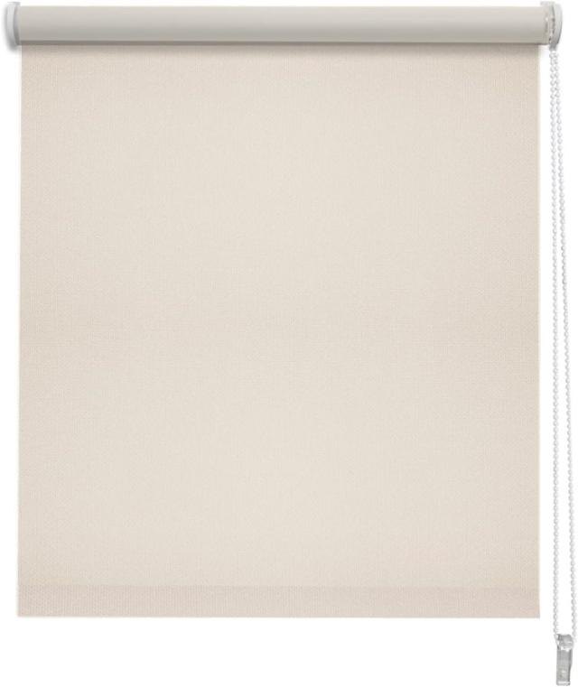 Store Enrouleur Occultant Uni Blanc cassé - L154 x H190cm