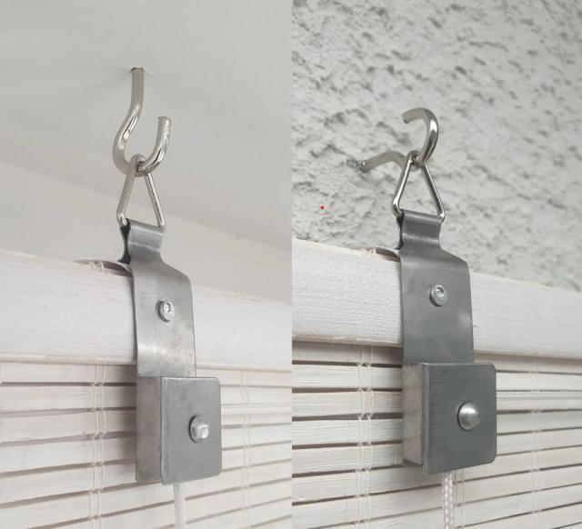 Store Enrouleur Bambou Blanc - 120 x 250cm