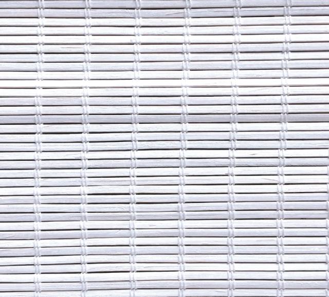 Store Enrouleur Bambou Blanc - 120 x 250cm