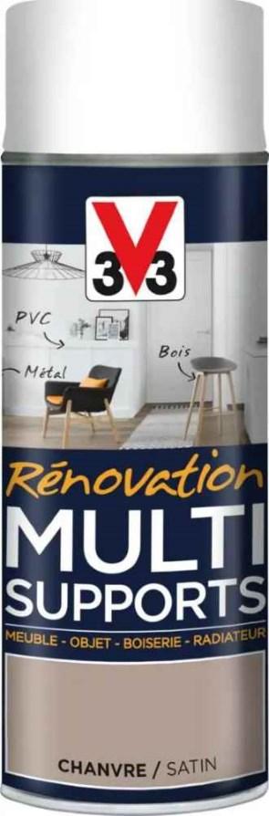 Peinture Rénovation Multisupport  Aérosol Chanvre  - 400 ml