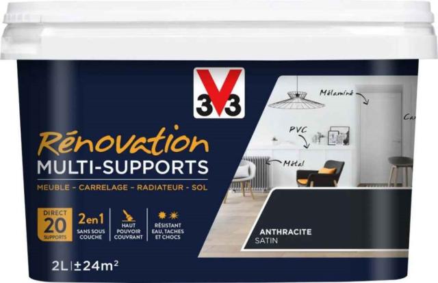 Peinture Rénovation Multi-supports Intérieur - Anthracite