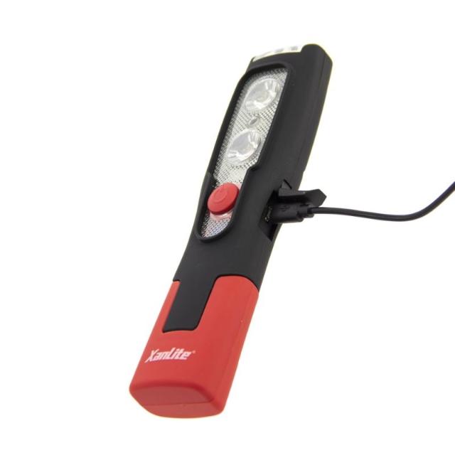 Baladeuse LED sans fil, rechargeable USB, 200 Lumens, 2 modes d'éclairage, 6500 K, Blanc froid