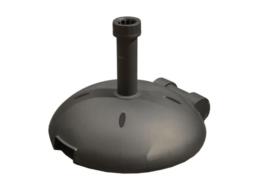 Pied Béton Sur Roues Anthracite - 35 Kg