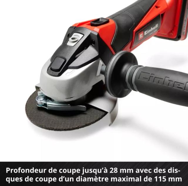 Meuleuse D'angle Sans Fil /TE-AG 18/115 Li-Solo