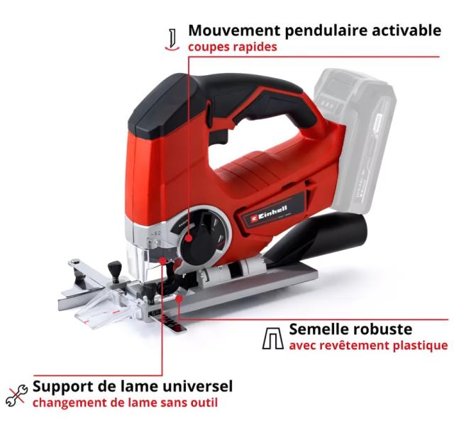 Scie Sauteuse Sans Fil /TE-JS 18/80 Li-Solo