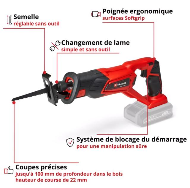 Scie Universelle Sans Fil / TE-AP 18/22 Li-Solo