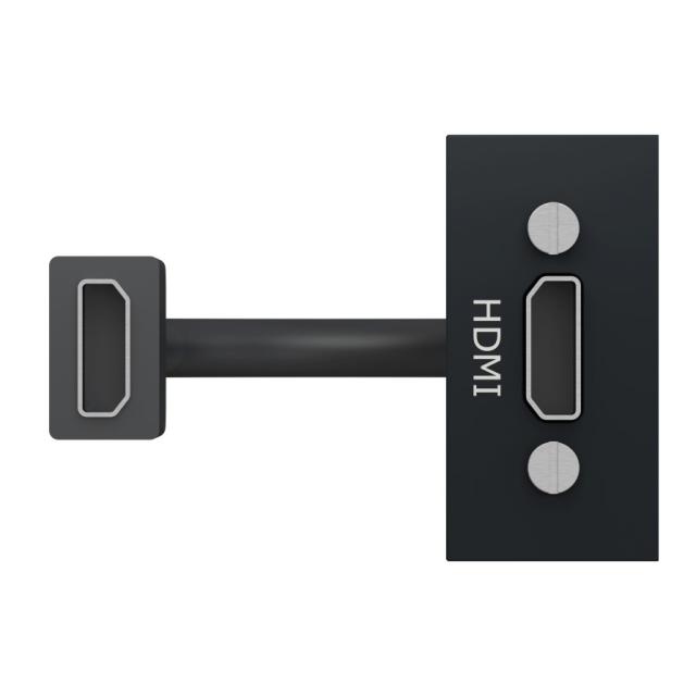 Prise HDMI 1module Anthracite