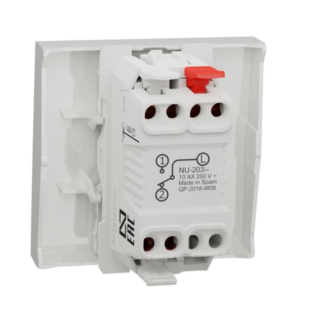 Interrupteur Va&Vient 10A rap 2module Blanc