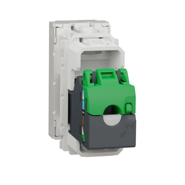 RJ45 SINGLE CAT6 FTP OUTLET 1module