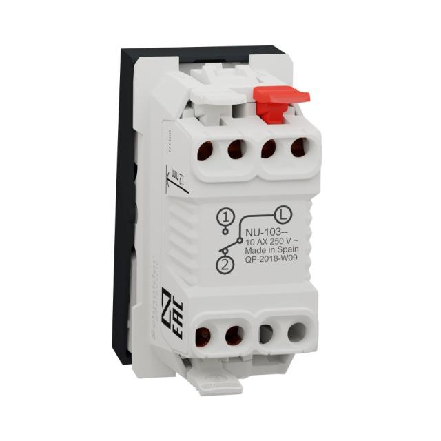 Interrupteur Va&Vient 10A rap 1module Anthracite