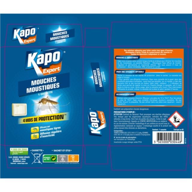 cassette insectes volants - KAPO