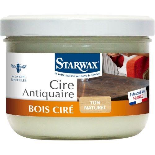 Cire antiquaire pate ton naturel 375ml