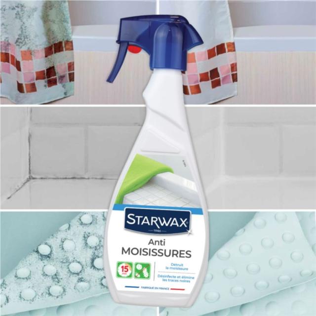Nettoyant Anti-Moisissures pour Joints et Salle de Bains 500ml - STARWAX