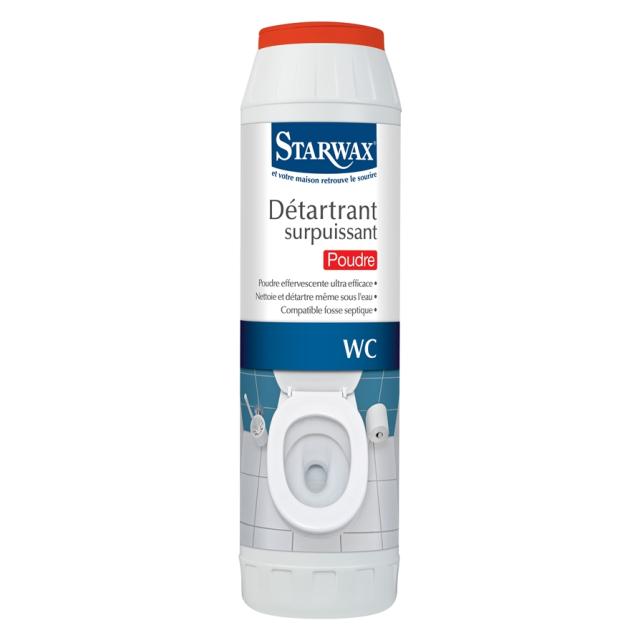 Détartrant Surpuissant Poudre pour WC 1kg - STARWAX