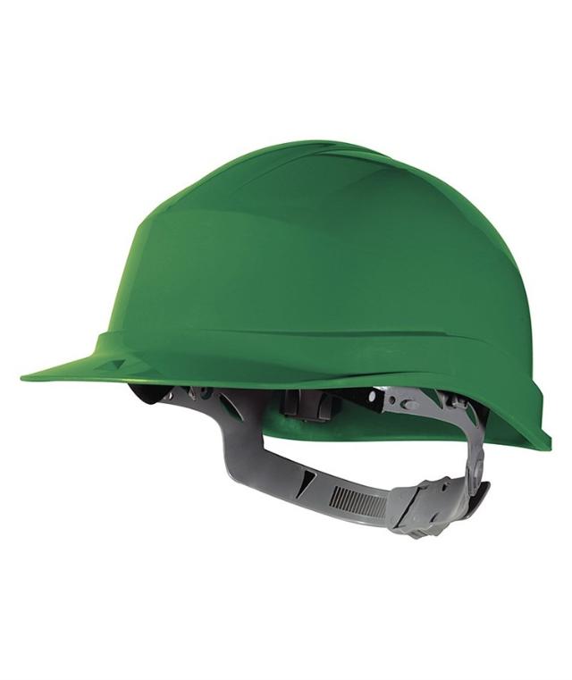 CASQUE CHANTIER  A/GLISSIÈRE ZIRCON1 VERT