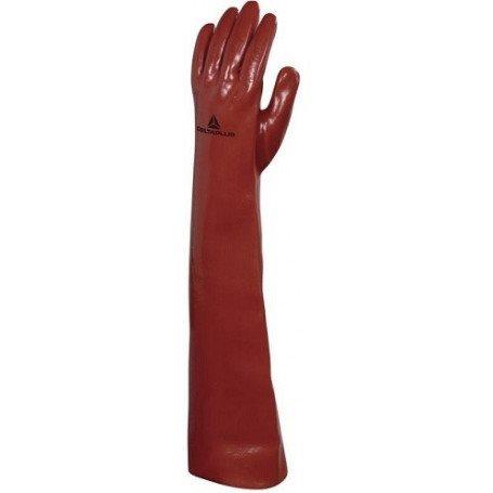 GANT PVC CHIMIQUE  ROUGE 60CM