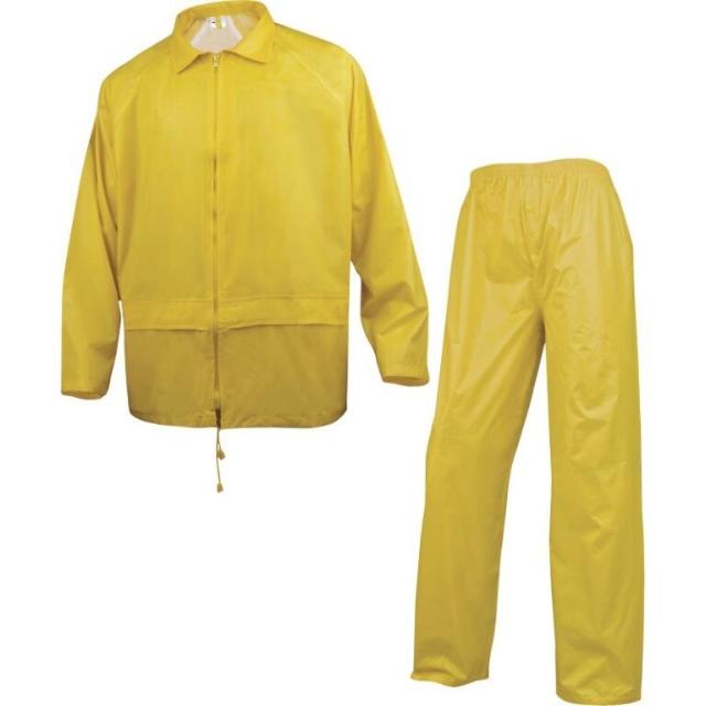 ENSEMBLE DE PLUIE JAUNE TAILLE XL