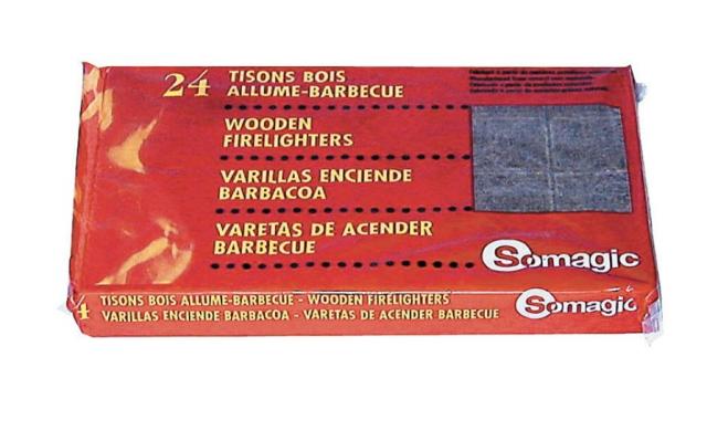 Allume-barbecue - 24 tisons - SOMAGIC