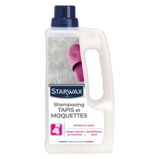 Shampooing Raviveur pour Tapis et Moquettes 1L - STARWAX