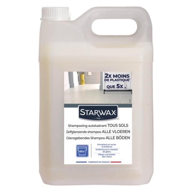 Shampooing Autolustrant Sols Intérieurs 5L - STARWAX