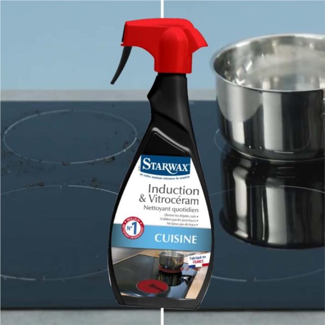 Nettoyant Quotidien pour Vitrocéramique et Induction 500ml - STARWAX