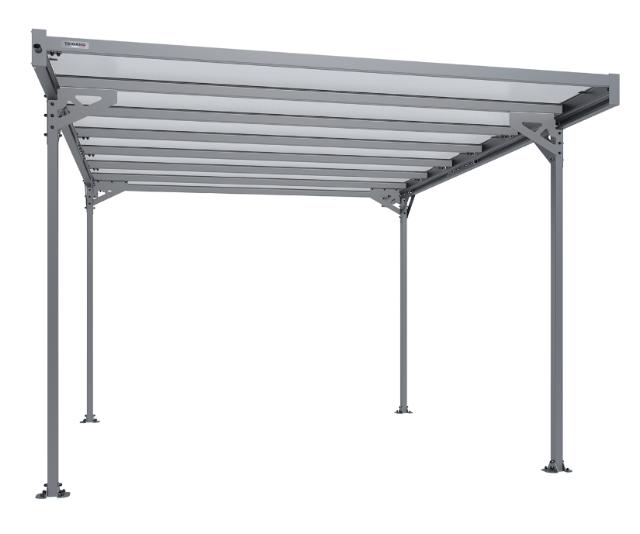  Carport Auminium Trigano - Mistral - 15 m²