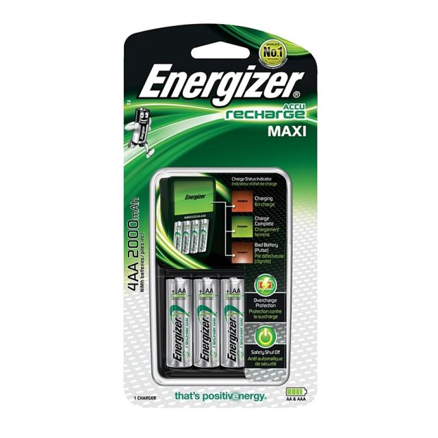 chargeur 4 canaux AA / AAA +4AA 2000 mAh