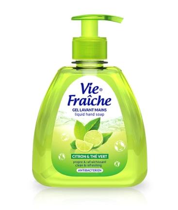 SAVON LIQUIDE VIE FRAICHE CITRON & THE VERT 350 ML