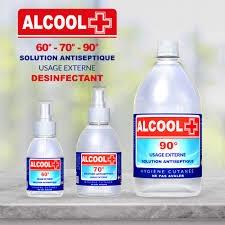 ALCOOL + 90° BOUTEILLE 1L