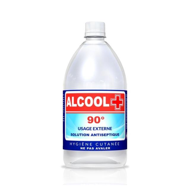 ALCOOL + 90° BOUTEILLE 1L