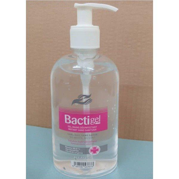 GEL MAIN  ANTIBACTERIEN 500ML BACTIGEL