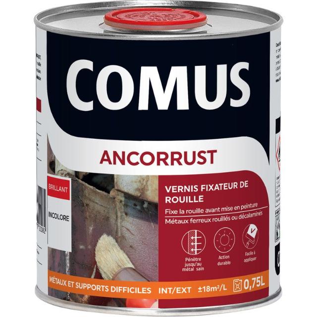 Vernis fixateur ANCORRUST Comus 0,75L Incolore