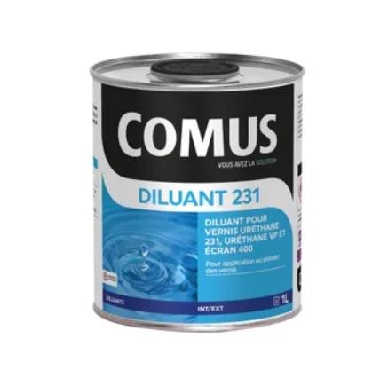 DILUANT 231 - 1L Diluant pour URETHANE 231. URETHANE VP et ECRAN 400 - COMUS