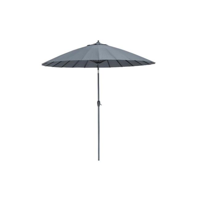 Parasol ombrelle d270cm gris anthra