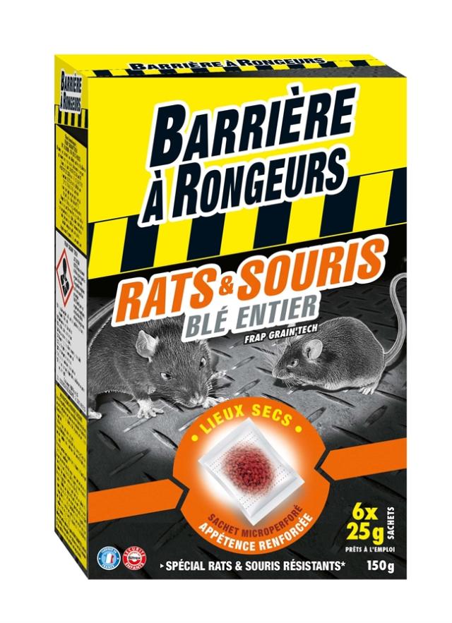 Rats & Souris - Appât sur céréales 150gr