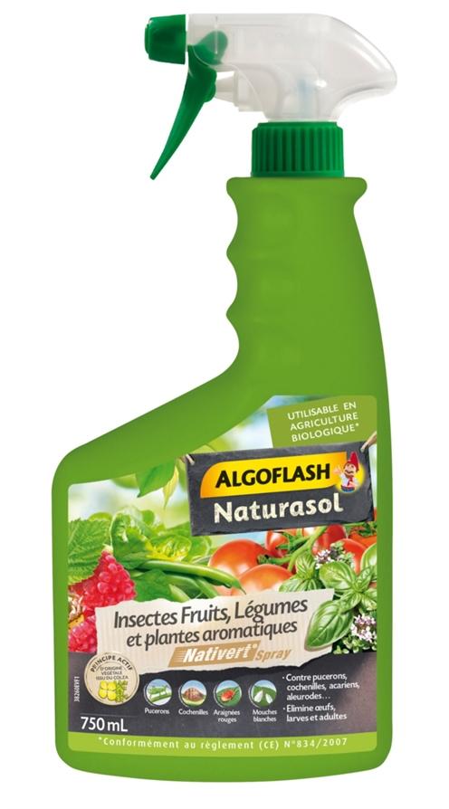 Insecticide Fruits, Légumes & Plantes aromatiques - Prêt à l''emploi 750ml