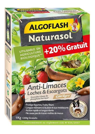 Anti-Limaces, Loches et Escargots 1 kg + 20% gratuit