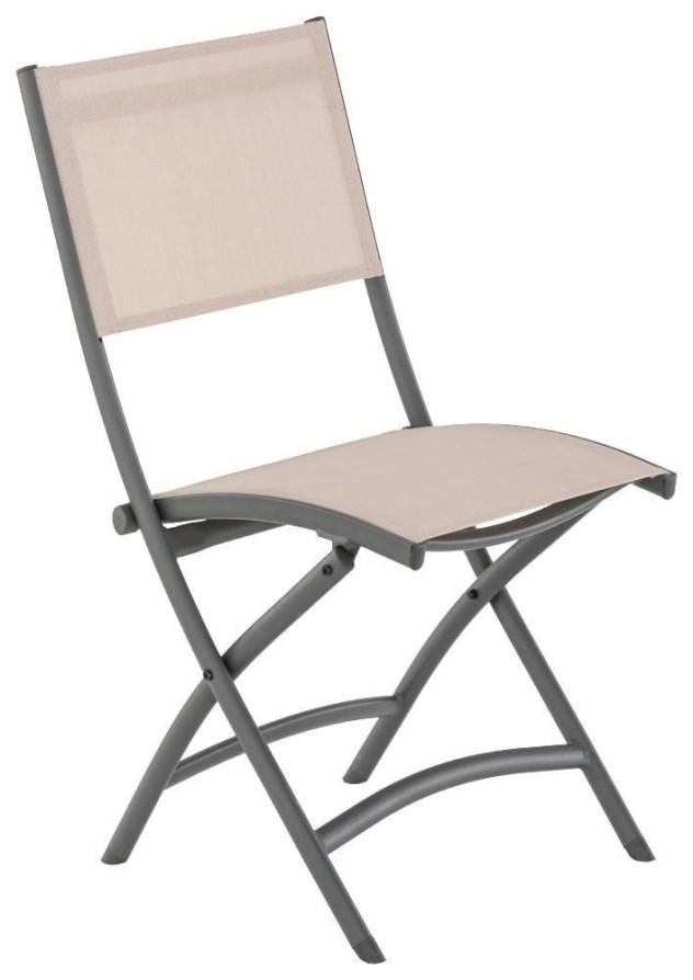 Chaise pliante structure textile li