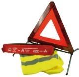 Kit sécurité triangle et gilet fluorescent - ALTIUM