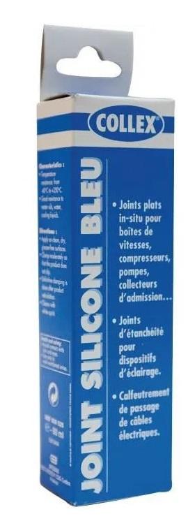 Joint auto silic bleu collex 83gr