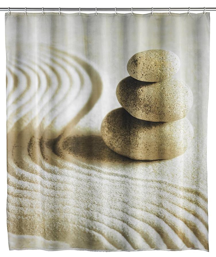 Rideau de douche 180x200 sand and stone