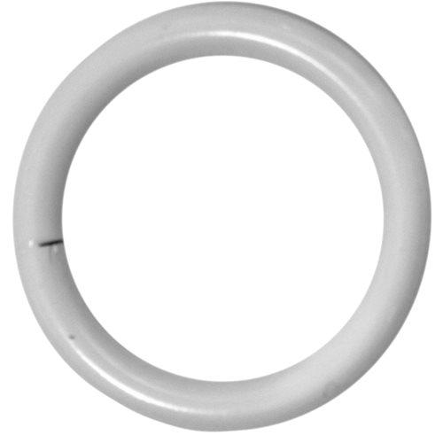 10 anneaux métal Ø40 pour tringle Ø16 blanc brillant MOBOIS