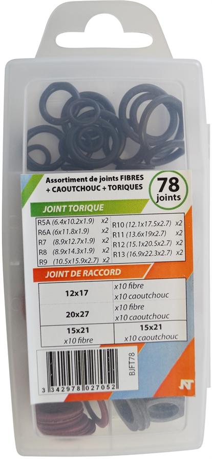 coffret joints caout/fibre/toriq