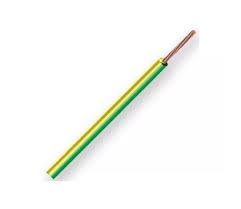 Cable 100m vert/jaune 1,5mm ho7vu