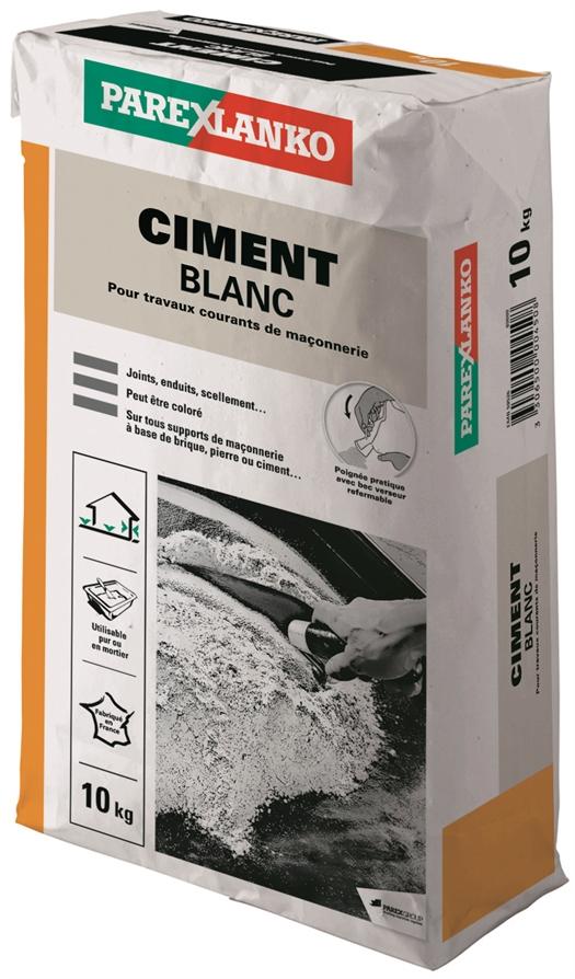 Ciment Blanc 10 KG - PAREXLANKO