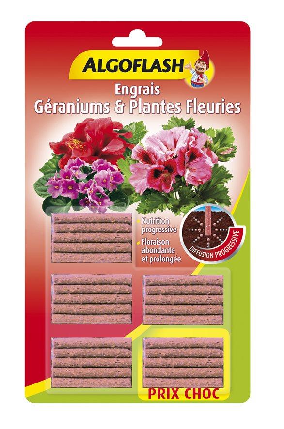 bâtonnets engrais plantes fleuries 25 bâtonnets - COMPO ALGOFLASH