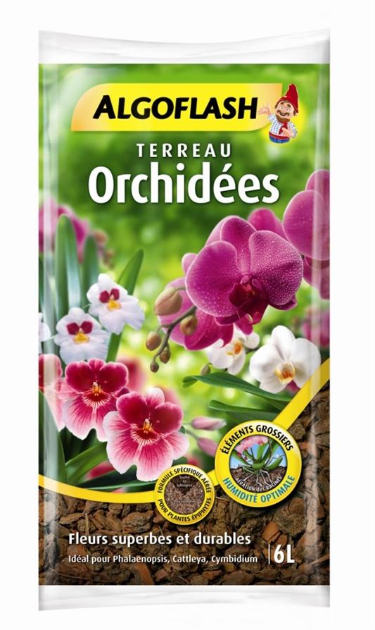 terreau orchidées 6 l - COMPO ALGOFLASH