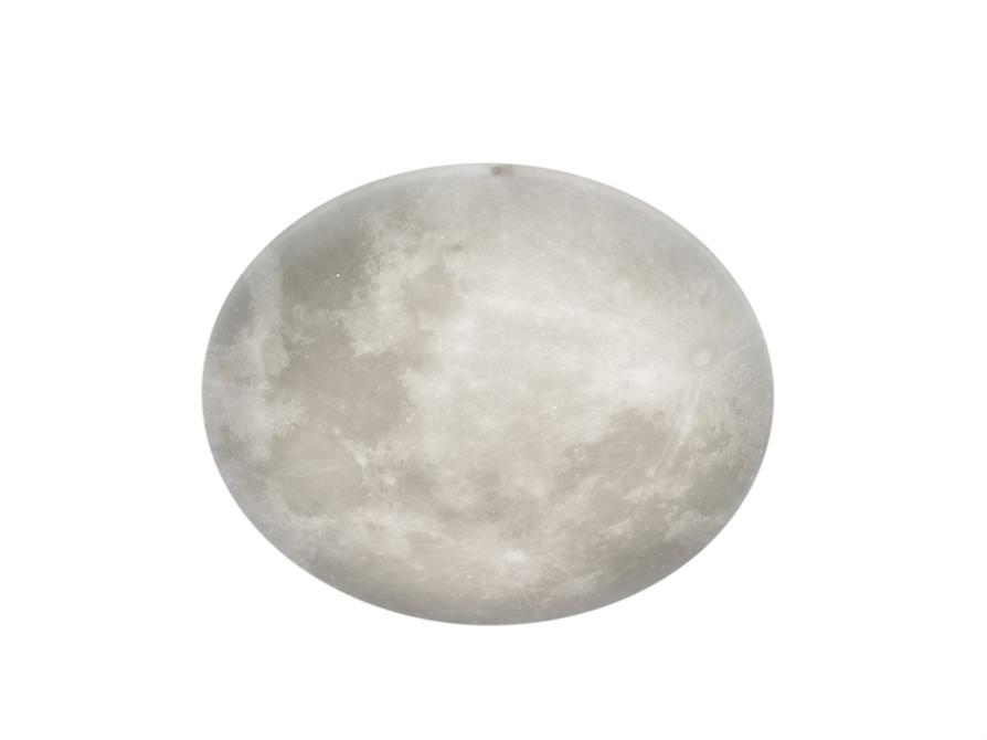 Plafonnier Lunar Blanc H.12cm - TRIO