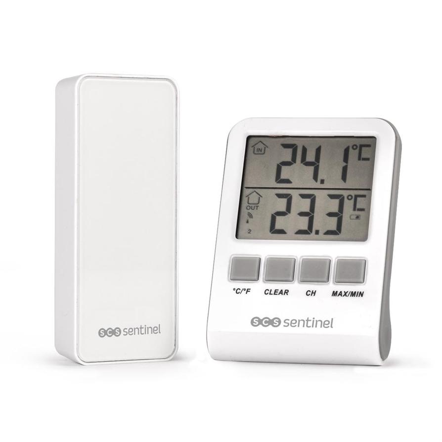 Thermometre digital sans fil avec sonde exterieure